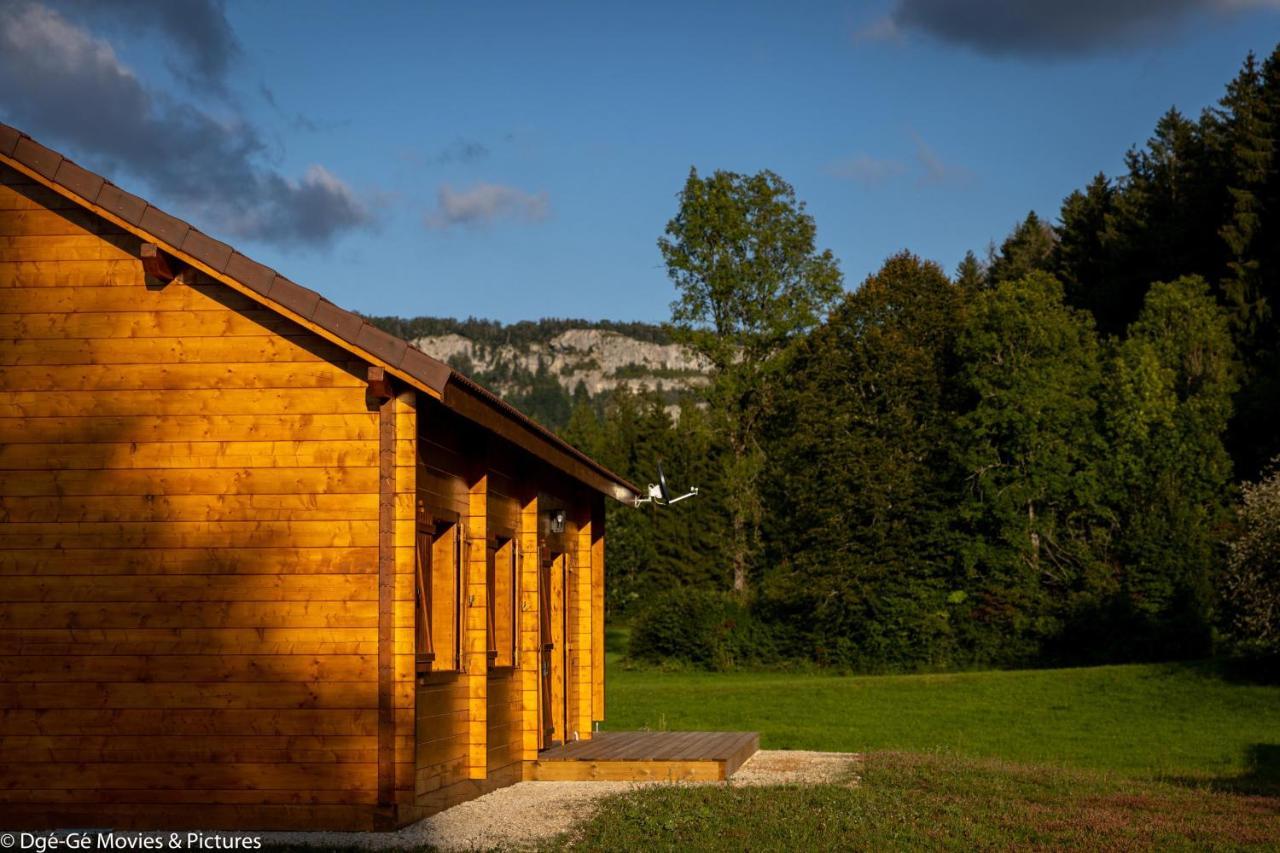 Les Jardins Du Herisson Chalet 2 Bonlieu 外观 照片