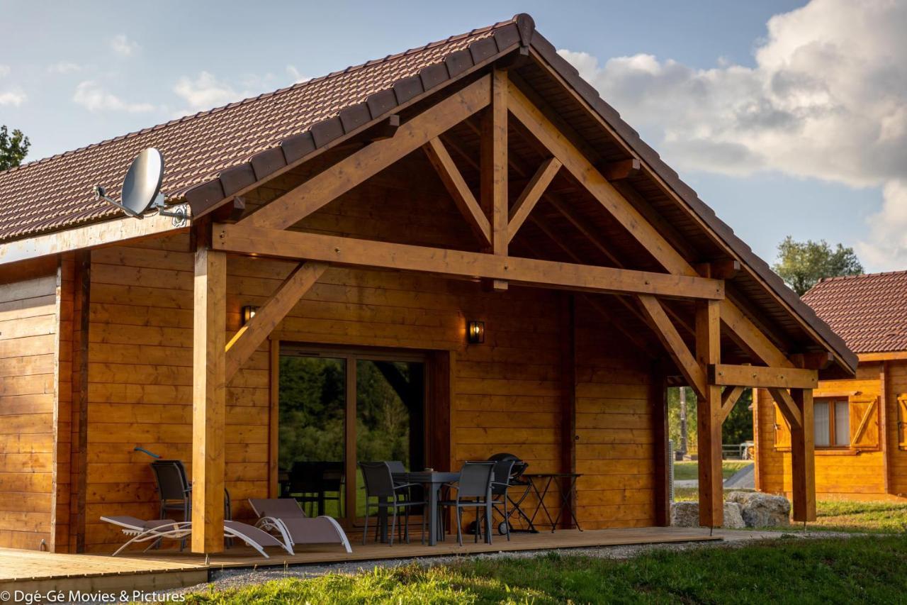Les Jardins Du Herisson Chalet 2 Bonlieu 外观 照片