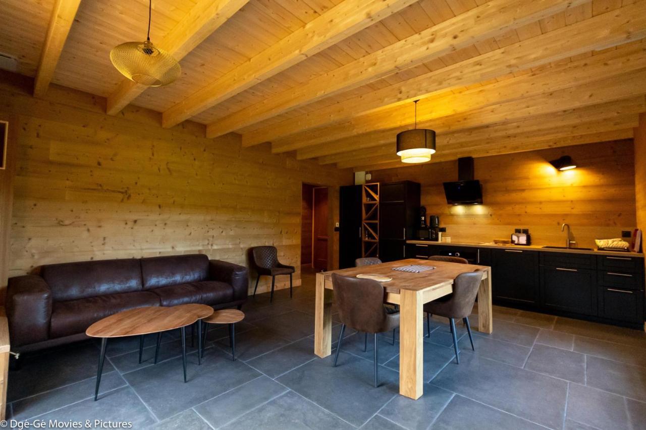 Les Jardins Du Herisson Chalet 2 Bonlieu 外观 照片
