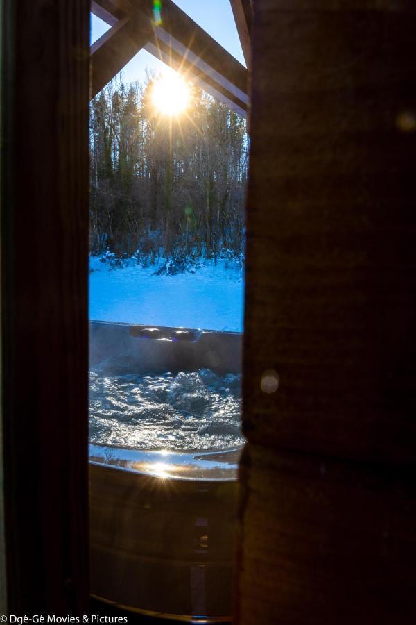 Les Jardins Du Herisson Chalet 2 Bonlieu 外观 照片